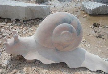 云南真实大小的蜗牛石雕