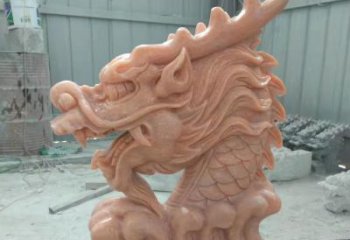 云南具有传统工艺特色的公园喷泉龙头石雕