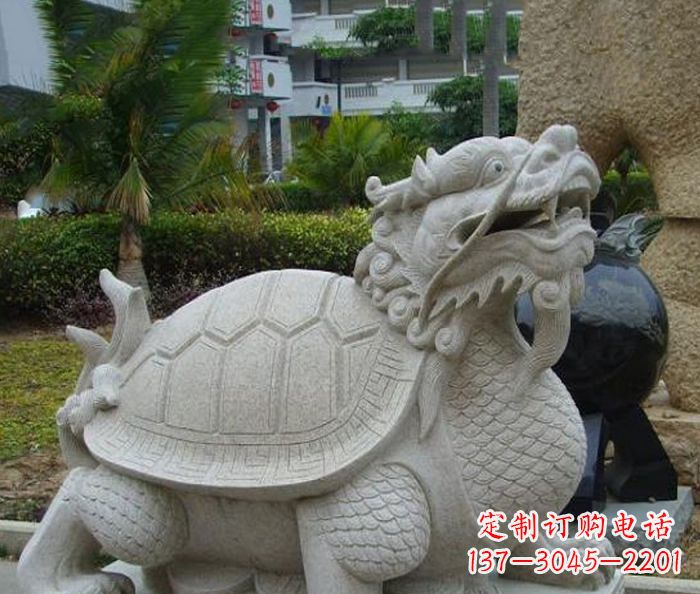 云南中领雕塑:古典神兽龙龟石雕精神的传承