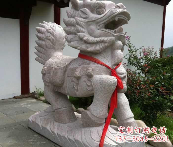 云南古典神麒麟石雕,令人叹为观止的精美艺术