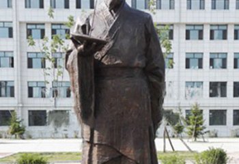 云南传承古代珍贵文化—祖冲之铜雕塑