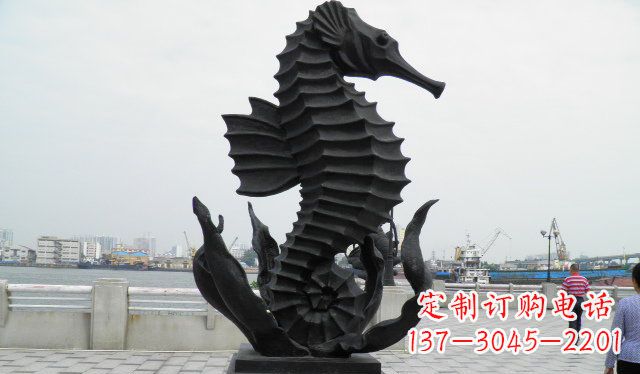 云南广场海马铜雕