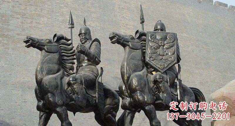 云南中领雕塑推出的将军铜雕以古代将军的形象为…