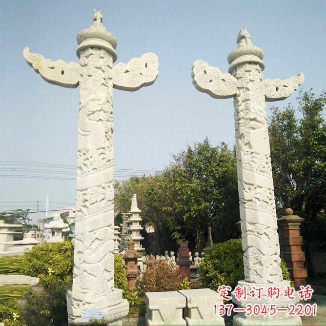 云南华表石雕塑,定制专属礼物