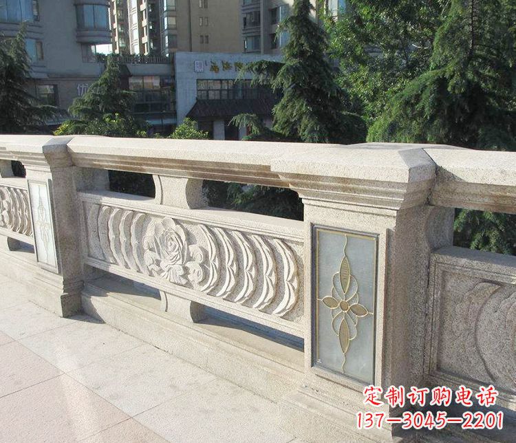 云南高质量大理石栏板石雕