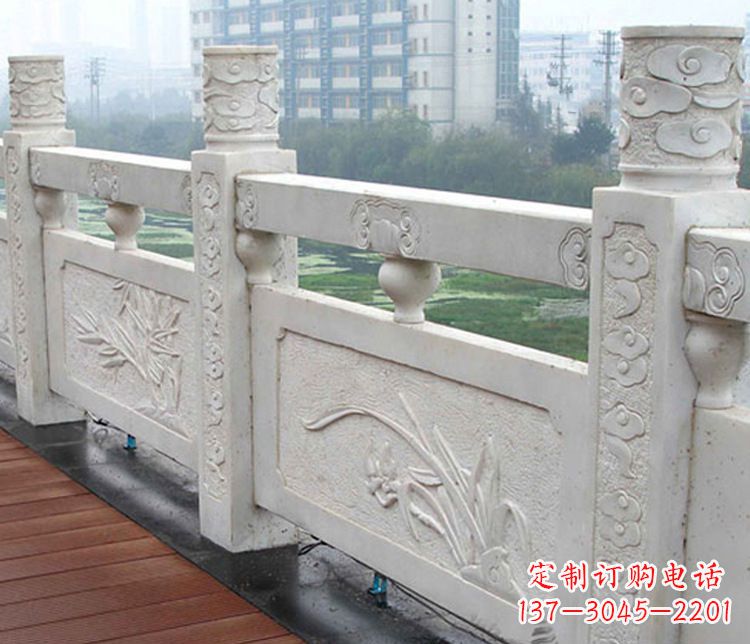 云南精巧雕刻,优质大理石栏板石雕