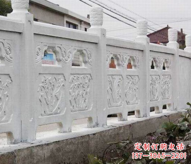 云南优雅大理石栏板雕塑