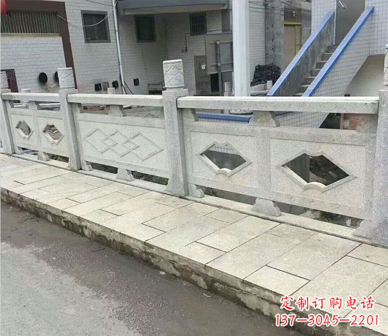 云南景区大理石栏板石雕_2