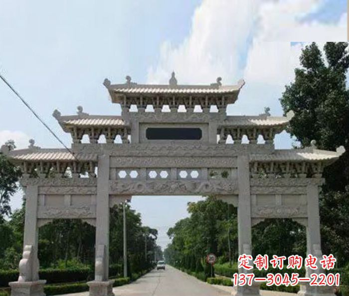 云南高品质牌坊石雕,专为客户量身定制