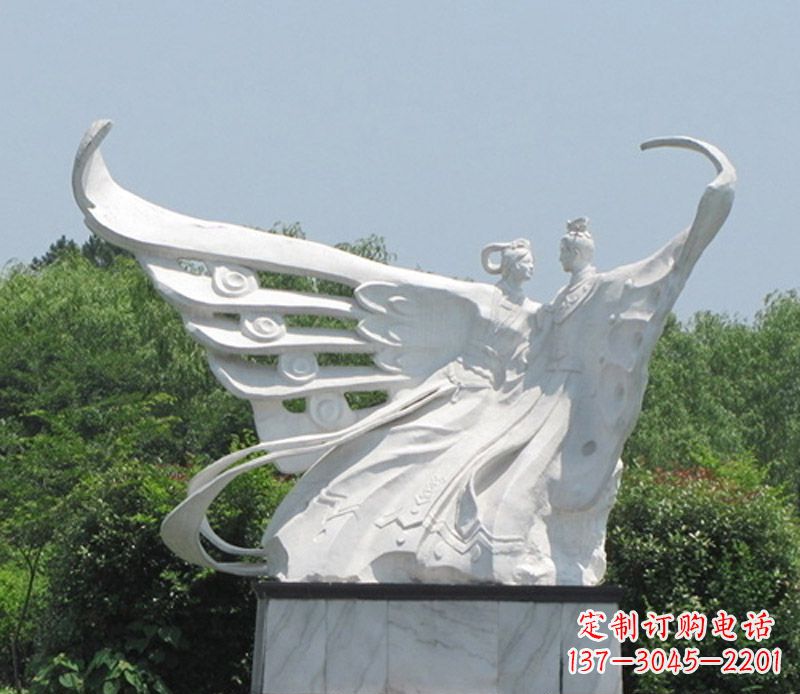 云南梁山伯与祝英台雕塑