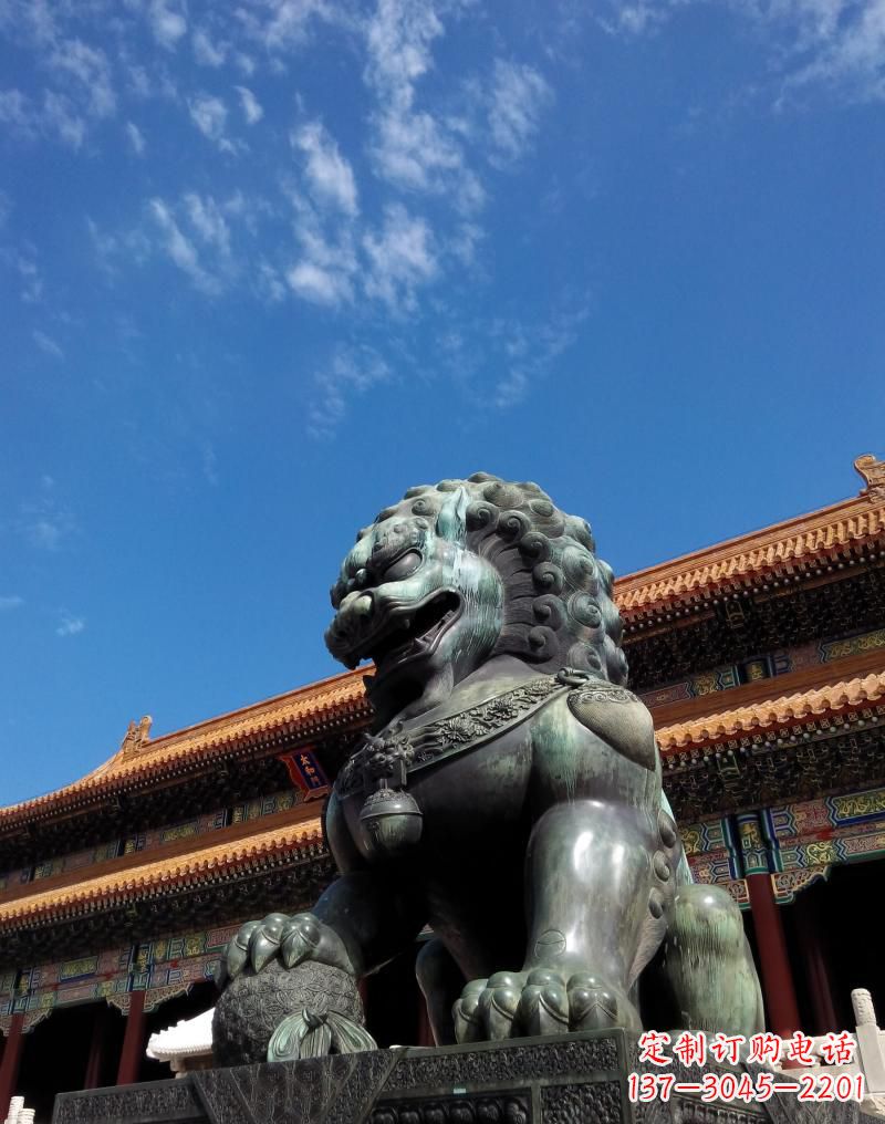 云南铜雕狮子,传承古典文化