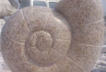 云南花岗岩蜗牛石雕|质感细腻的蜗牛雕塑