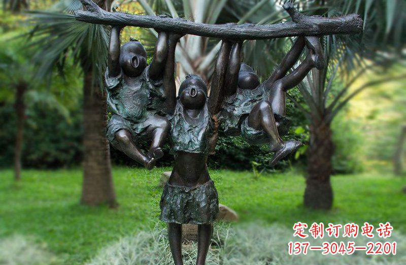 云南铜雕树枝是中领雕塑专为儿童设计制作的一种…