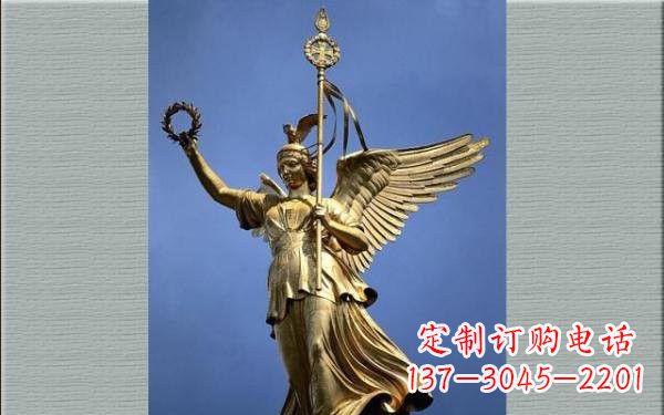 云南优雅的胜利女神铜雕