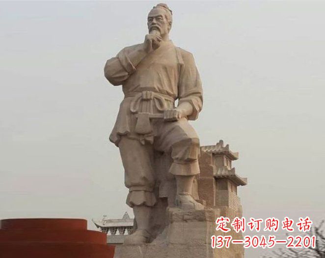 云南重拾古代风采，中领雕塑打造高贵的鲁班雕塑