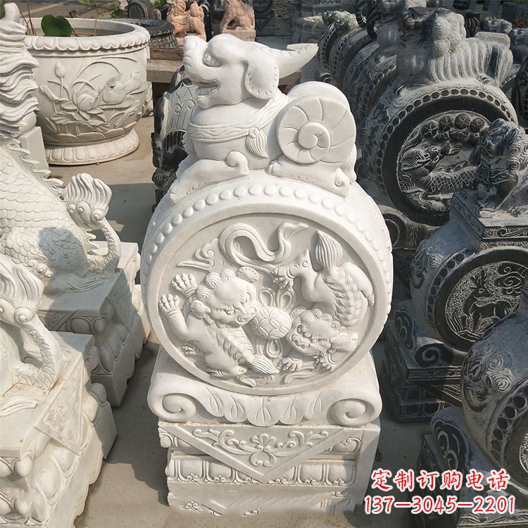 云南石门墩石雕