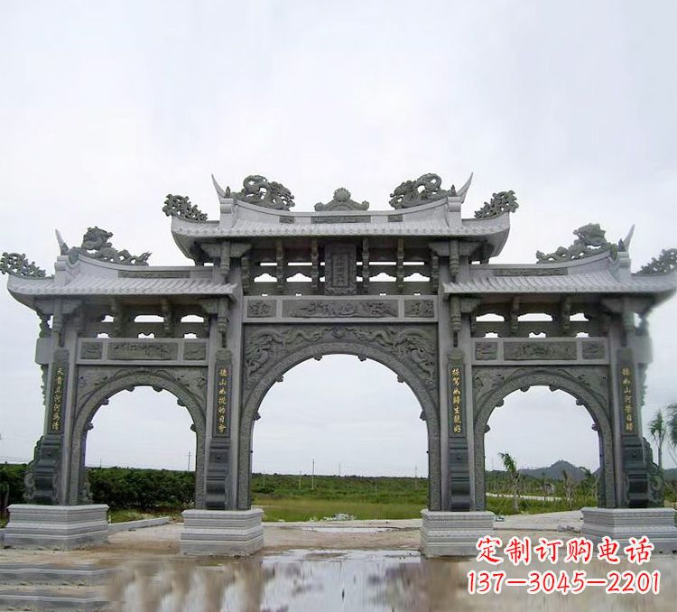 云南石牌坊 楼