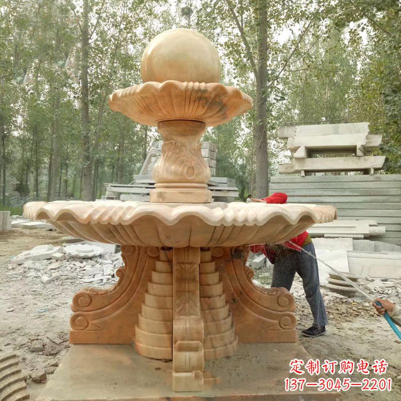 云南石头风水球