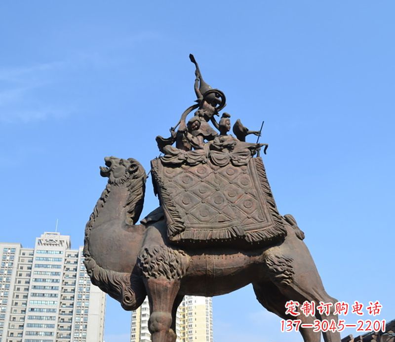 云南铜雕骆驼