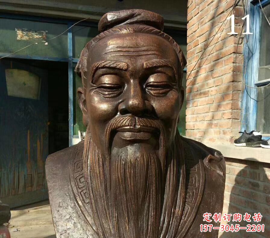 云南校园名人铜雕 人物雕塑
