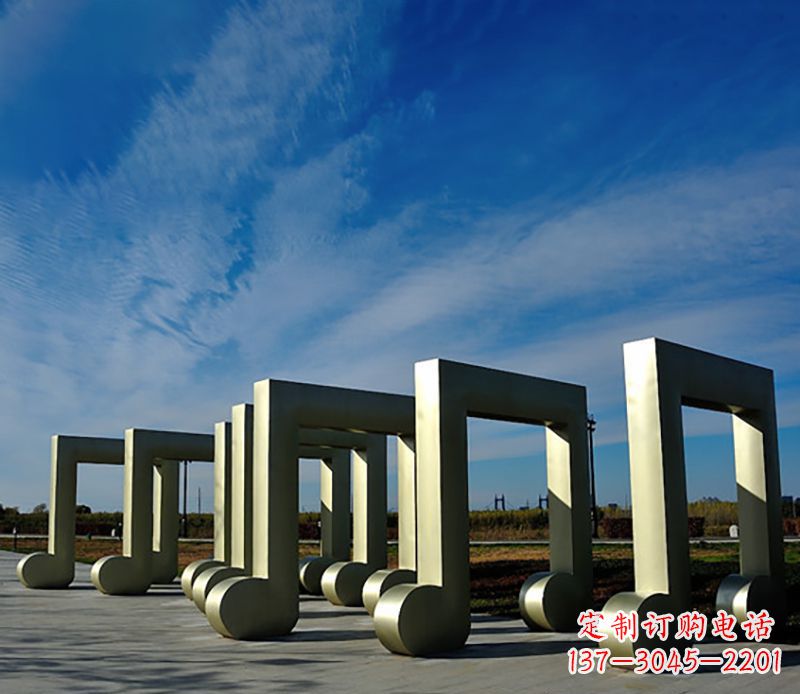 云南音符雕塑户外
