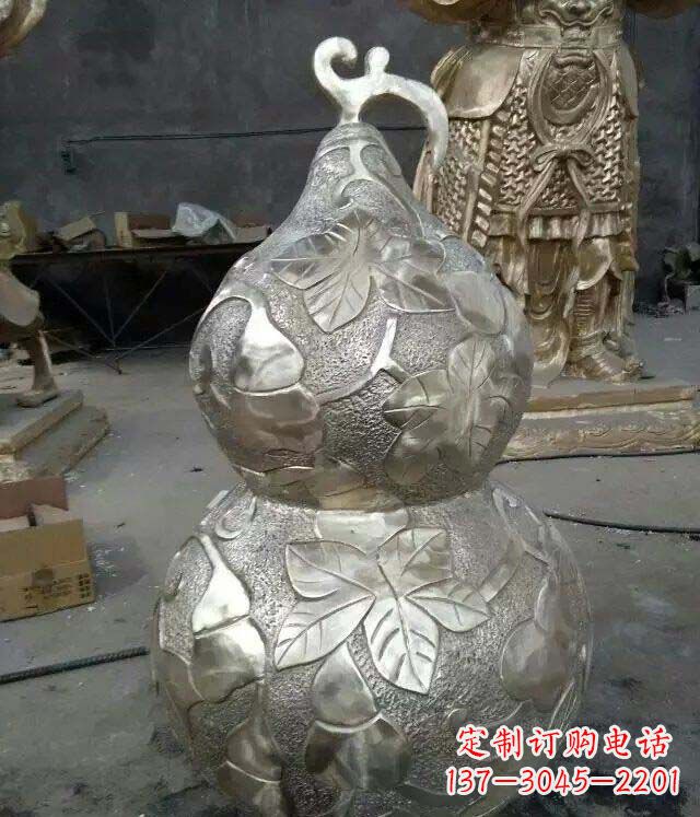 云南招财镇宅葫芦铜雕