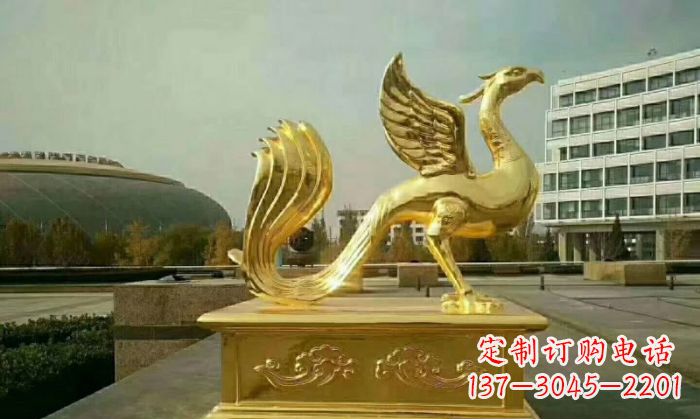 云南朱雀铜雕