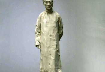 云南徐悲鸿雕塑像石雕历史名人雕像